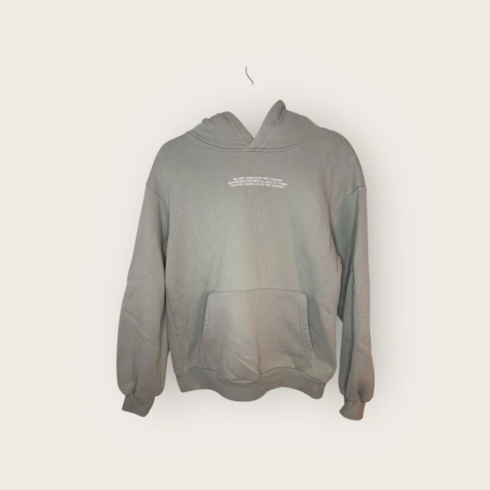 Happy Camp3r Green Mental Health Awareness Hoodie Size Small